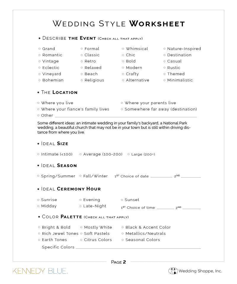 |Wedding Planning Organizer and Guide Downloads