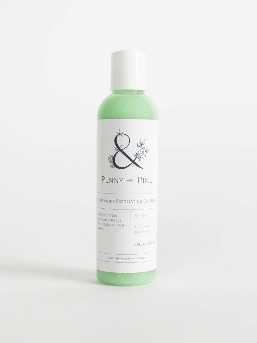 |Peppermint Exfoliating Cleanser Skincare